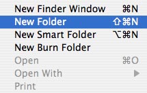 Create a new download folder